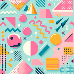 Abstract Graphic Background with Modern Design Elements