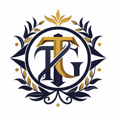 Elegant Monogram Logo Design for Fashion Brands Showcasing Luxury, Style, and Minimalist Identity for Premium Clothing and Accessories