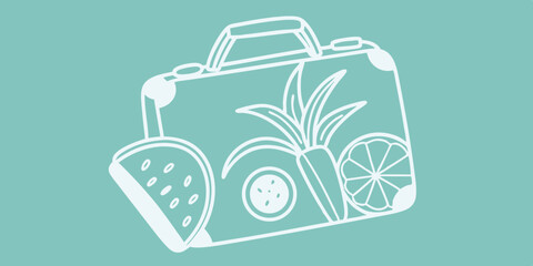 Portrait of a young woman, shot in shadows, with a vertical beam of light projected onto her eye