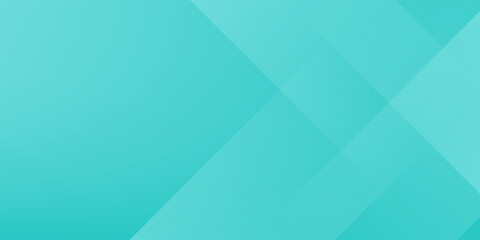 Obraz premium Bright colorful abstract geometric background with green turquoise gradient color combination. Simple arrow pattern color lines on background. Eps10 vector