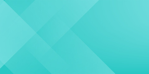 Obraz premium Bright colorful abstract geometric background with green turquoise gradient color combination. Simple arrow pattern color lines on background. Eps10 vector