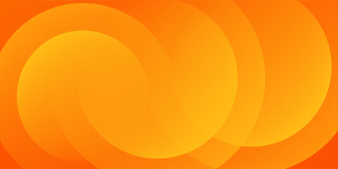 Abstract orange background with circles. Vector illustration eps 10.