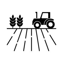 Agriculture Farming Icon Glyph