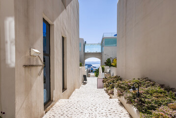 The landscape of Ideal Bang Tourist Resort Town in Dali, Yunnan