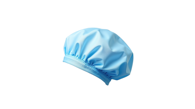 surgical hat on transparent background