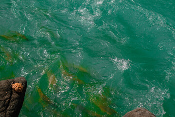 river in the mountains