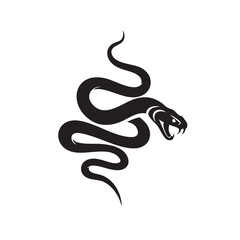 Cobra Snake Illustration A Striking Vector Design of a Venomous Reptile