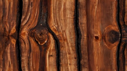 Background Abstract Deep Reddish Brown Wood Texture Closeup