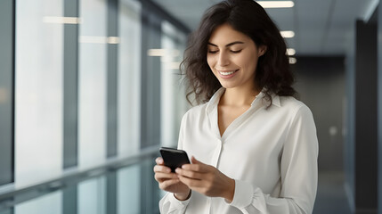 businesswoman talking on the phone