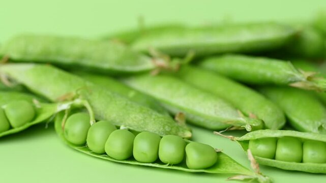 green pea pods