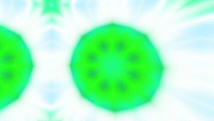 Abstract Radiant Burst with Soft Grain Texture, Symmetrical Glow Pattern in Psychedelic Style, Radiating Circular Abstract with Subtle Noise, Kaleidoscopic Starburst with Gradient Flow