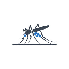 Mosquito on Ground Icon