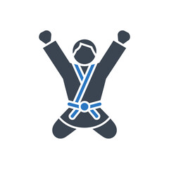 Karate Victory Icon