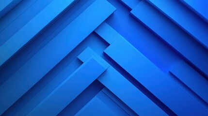 Obraz premium Chevron shapes blue colors stripes background. Abstract blue background. Minimal and simple template. Abstract blue geometric background. 