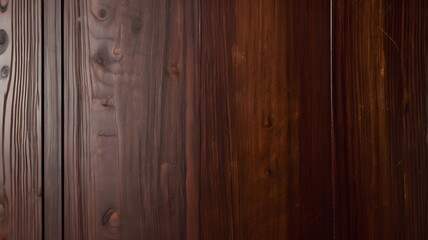 Fototapeta premium Deep Mahogany Wood Texture Background Abstract with Polished Finish