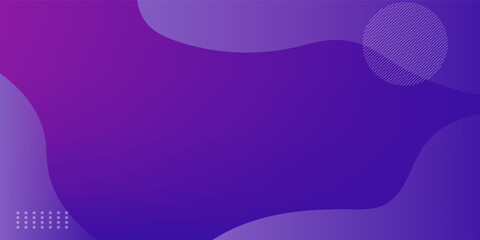 Abstract dark purple gradient wave liquid geometric background modern with fluid style gradient color. Suitable for banner, flyer, and etc. Eps10 vector