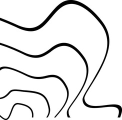 Freeform contour with organic corner