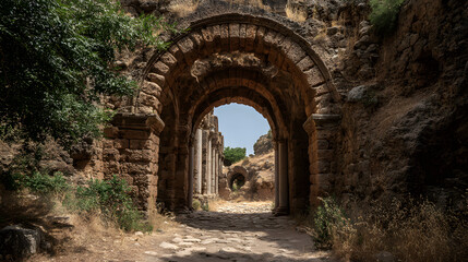 Fototapeta premium Ancient Ruins - Archway.