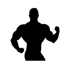 Fototapeta premium Bodybuilder: The Art of Strength and Dedication