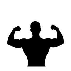 Fototapeta premium Bodybuilder: The Art of Strength and Dedication