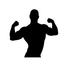 Fototapeta premium Bodybuilder: The Art of Strength and Dedication