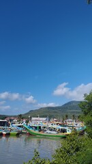 Obraz premium boats in the bay