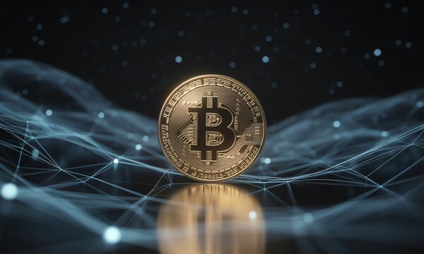 Bitcoin coin digital currency cryptocurrency blockchain network