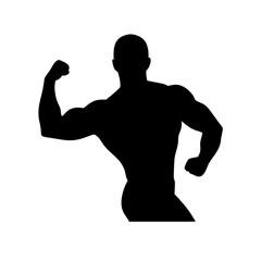 Fototapeta premium Bodybuilder: The Art of Strength and Dedication