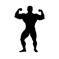 Fototapeta premium Bodybuilder: The Art of Strength and Dedication