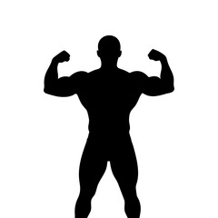 Fototapeta premium Bodybuilder: The Art of Strength and Dedication