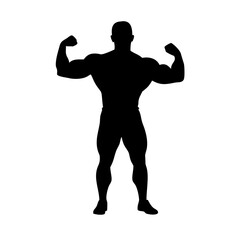 Fototapeta premium Bodybuilder: The Art of Strength and Dedication