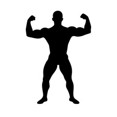 Fototapeta premium Bodybuilder: The Art of Strength and Dedication