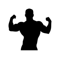 Fototapeta premium Bodybuilder: The Art of Strength and Dedication