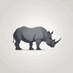 rhino vector illustration