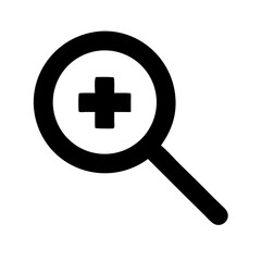 Obraz premium Magnifying Glass Icon