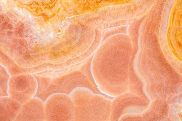 Selbstklebende Fototapeten Super exotic orange onyx background in new contrast color, natural texture as part of your design project. © Dmytro Synelnychenko