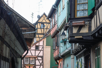 Typical old streets of Eguisteim