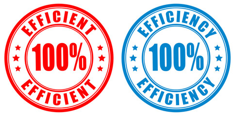 Efficient vector rubber stamps