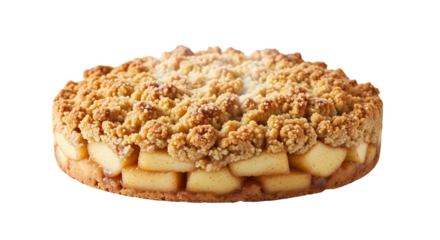 Cherry Turnover Isolated on Transparent Background. American food