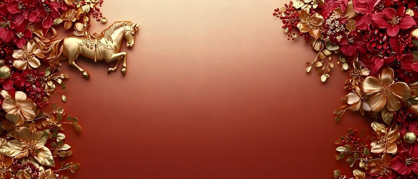 Aesthetic red chinese lanterns.