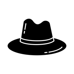 Hat Icon Black