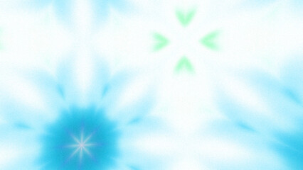 Abstract Radiant Burst with Soft Grain Texture, Symmetrical Glow Pattern in Psychedelic Style, Radiating Circular Abstract with Subtle Noise, Kaleidoscopic Starburst with Gradient Flow