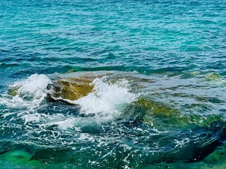 rocky sea coast