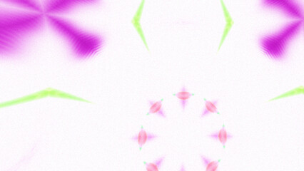 Abstract Radiant Burst with Soft Grain Texture, Symmetrical Glow Pattern in Psychedelic Style, Radiating Circular Abstract with Subtle Noise, Kaleidoscopic Starburst with Gradient Flow