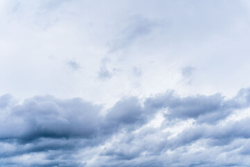 6月の空　朝の曇り空と印象的な雲36