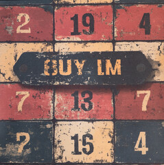 vintage tickets, retro diaries, vintage-style number stamps