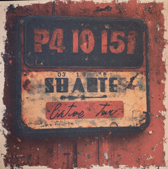 vintage tickets, retro diaries, vintage-style number stamps