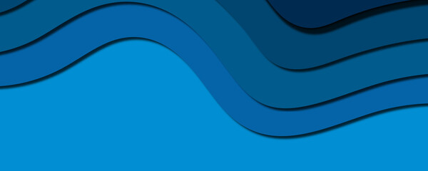 abstract blue background with waves