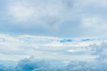 6月の空　朝の曇り空と印象的な雲15