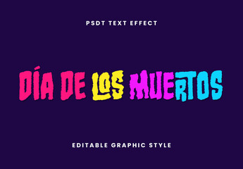 Colorful Decorative Fun Bold Font Funky Wavy Blob Text Effect